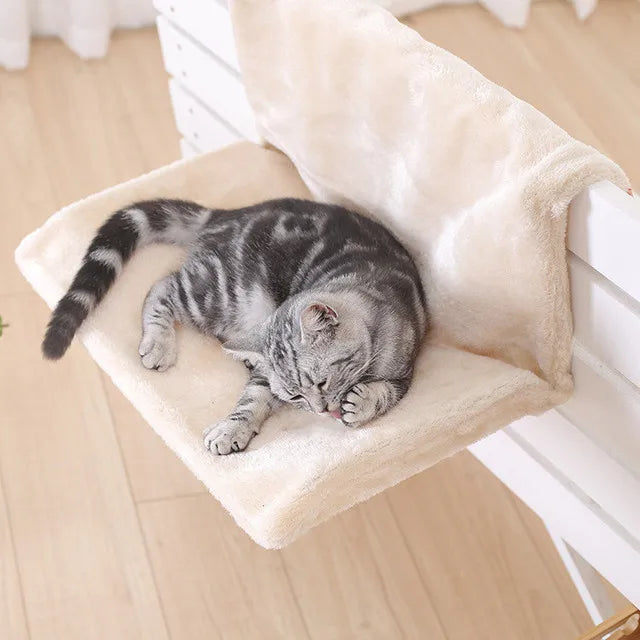 NONECN Hanging Cat Bed With Durable Metal Frame Cat Hammock