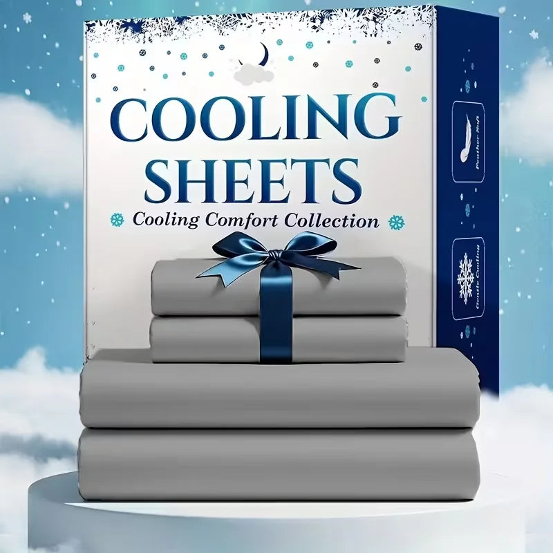 Bamboo Cooling Kids Sheet Set Breathable Comfort For Hot Sleepers