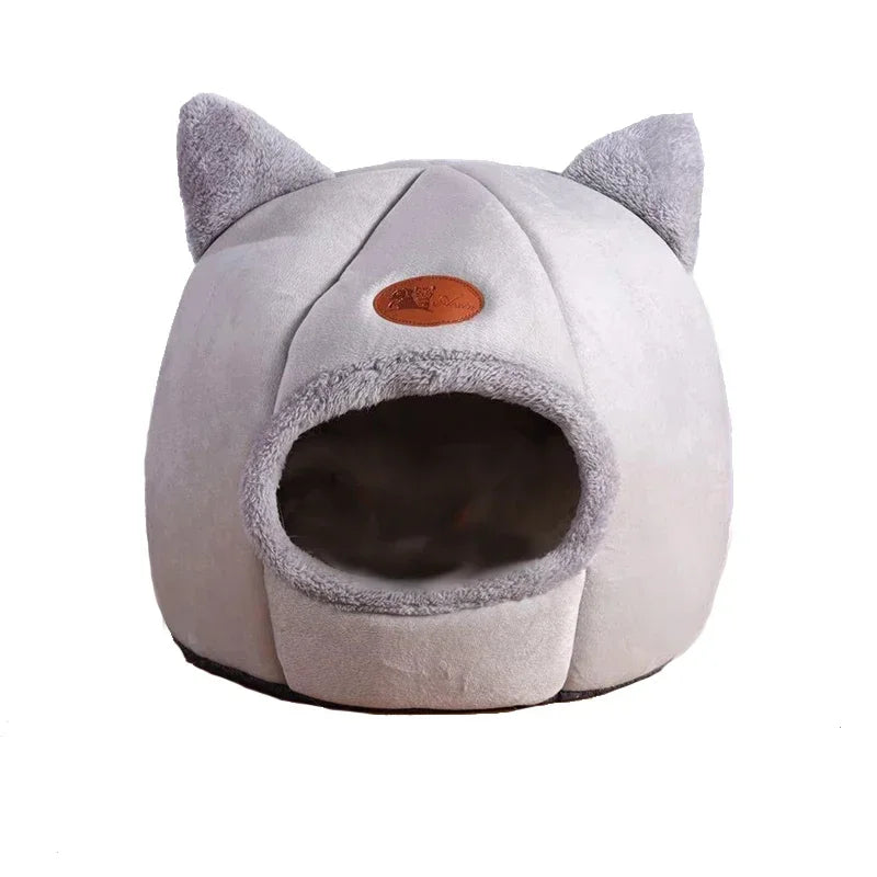 Luxurious Cozy Cat Bed And Pet Cave Nest Indoors Comfort