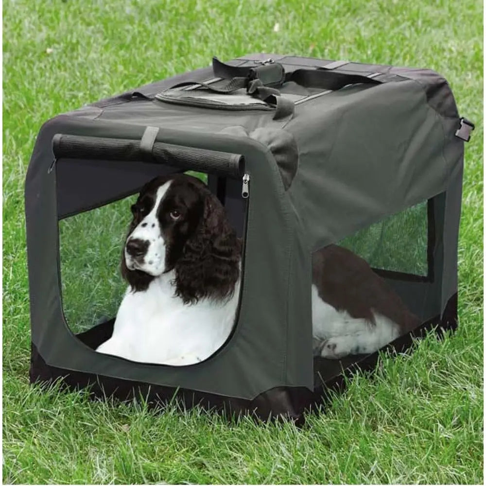 Collapsible Dog Crate for Travel Lightweight and Durable