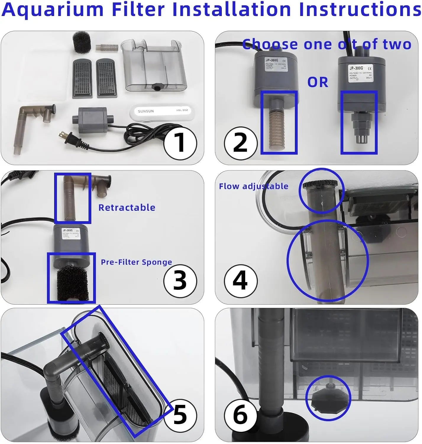 Small Glass Betta Tank Starter Kit With Filter And Light