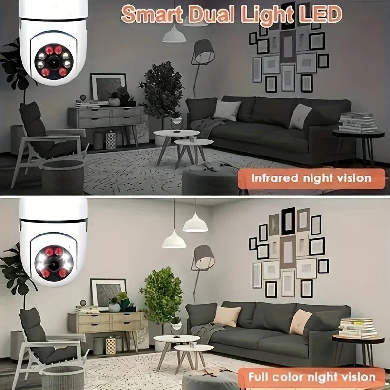 BoyKeep Ease Life App Light Bulb Security Cameras Outdoor Wireless