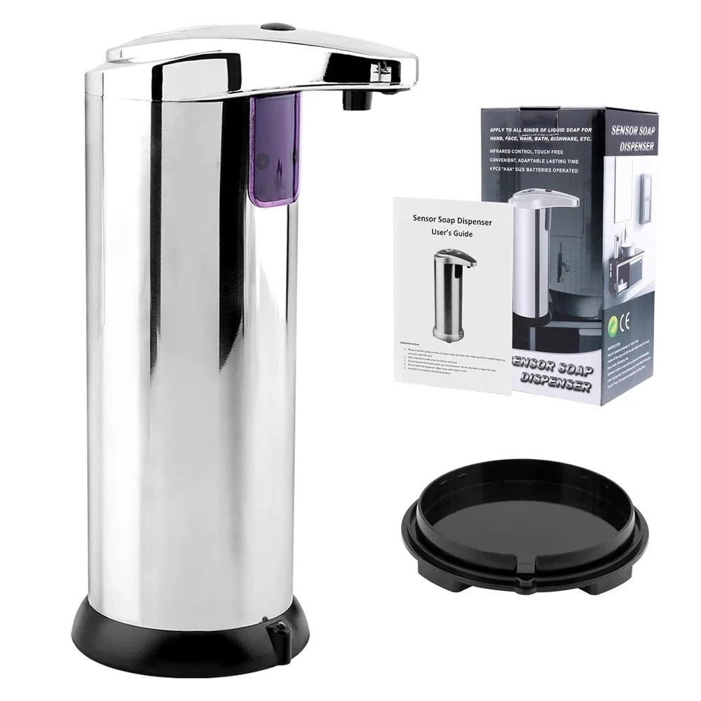 Touchless Infrared Soap Dispenser With Large Capacity For Kitchen