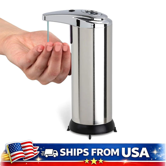 Touchless Infrared Soap Dispenser With Large Capacity For Kitchen