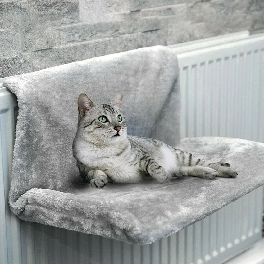 NONECN Hanging Cat Bed With Durable Metal Frame Cat Hammock