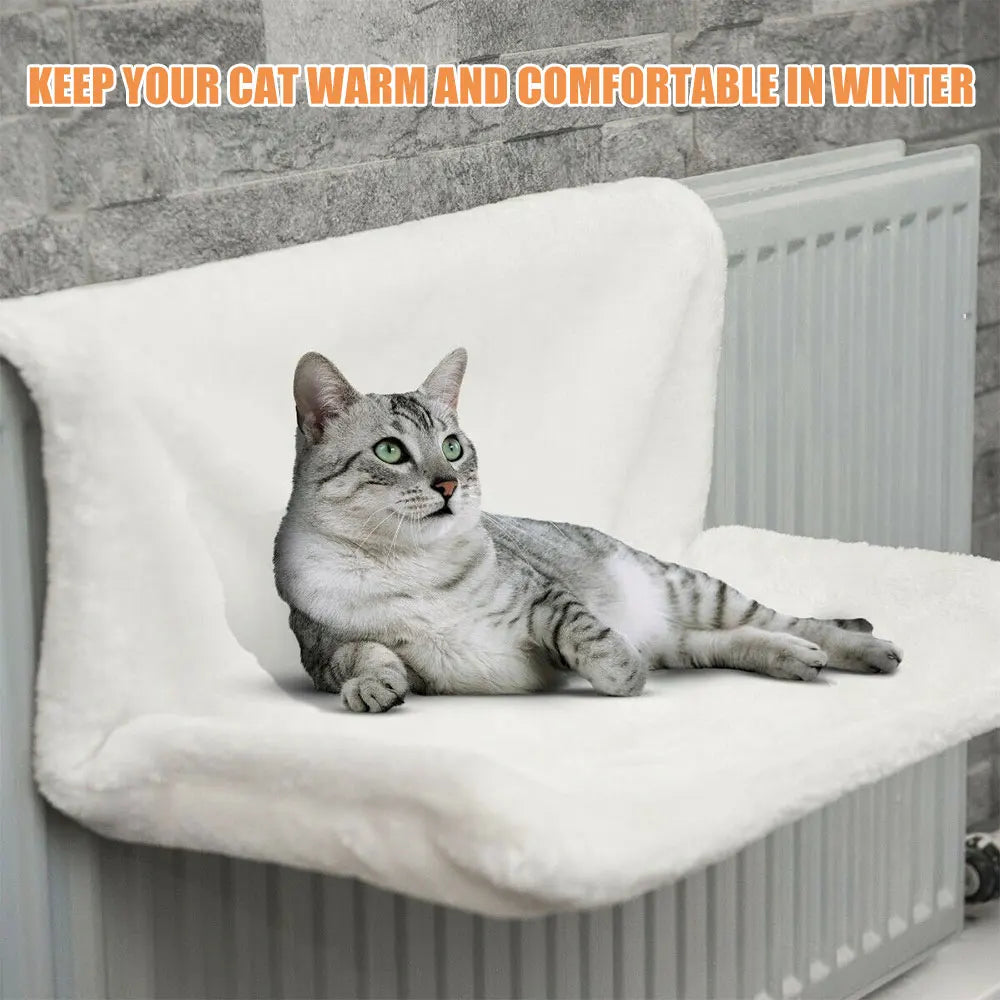 NONECN Hanging Cat Bed With Durable Metal Frame Cat Hammock