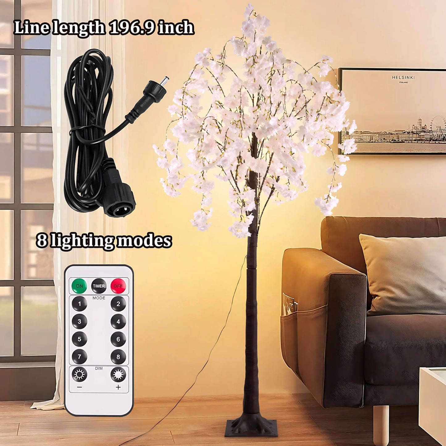 Cherry Blossom Tree Light Indoor 450 LED Decoration