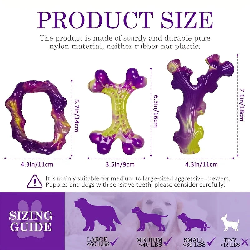Aggressive Chewers Indestructible Dog Toy for Large Breeds