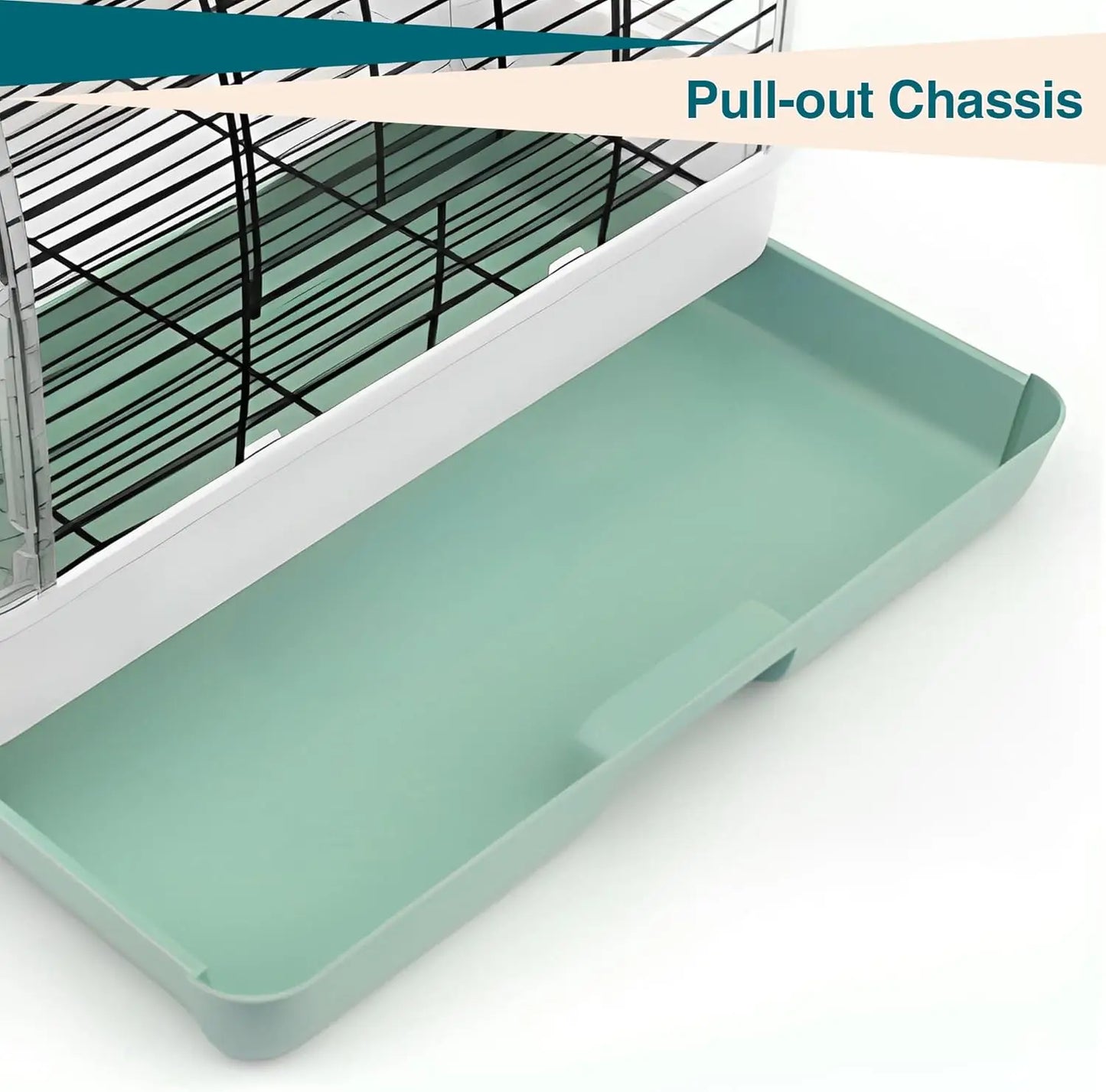 HiMISSCN Portable Bird Cage Carrier Travel Parrot Cage With Perches