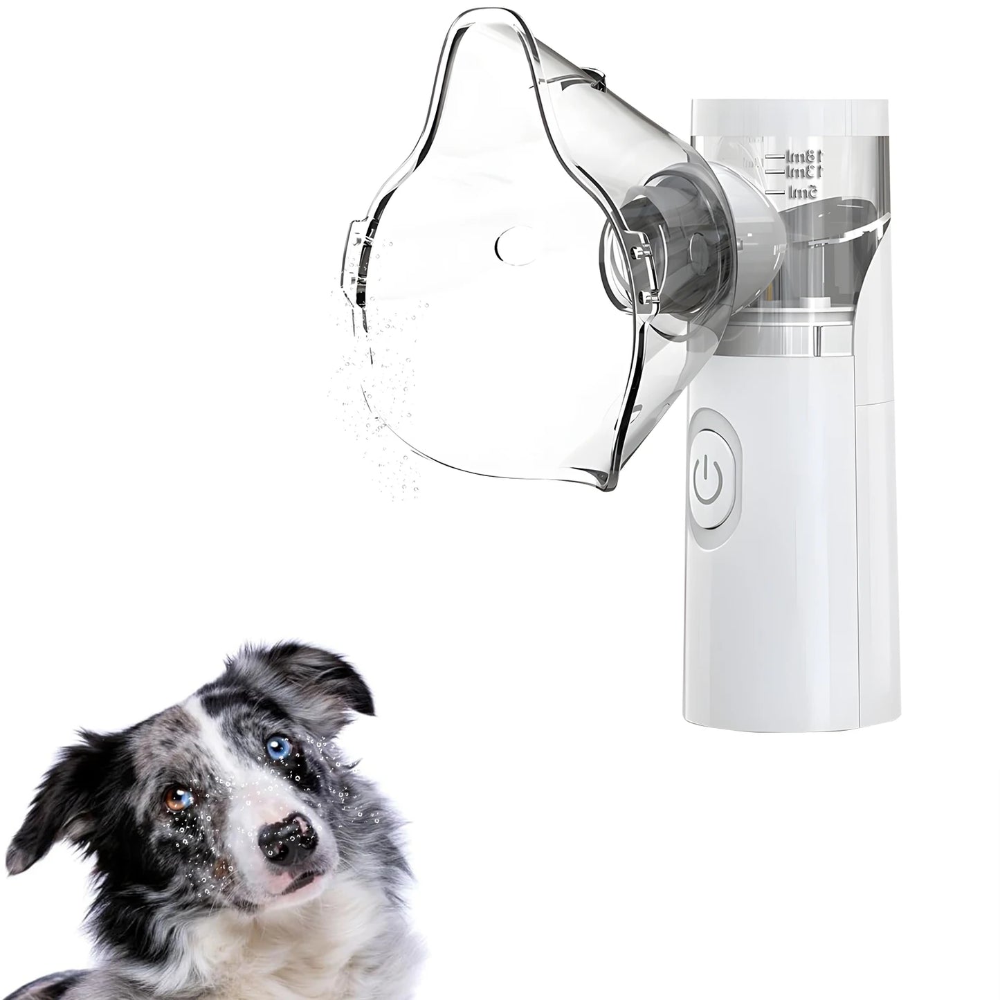 Pet Portable Nebulizer For Animals Silent Inhaler Medical Grade