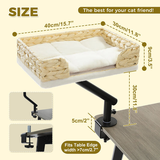 PAWZ Road Cat Desk Bed 360 Rotatable Desk Stand Premium