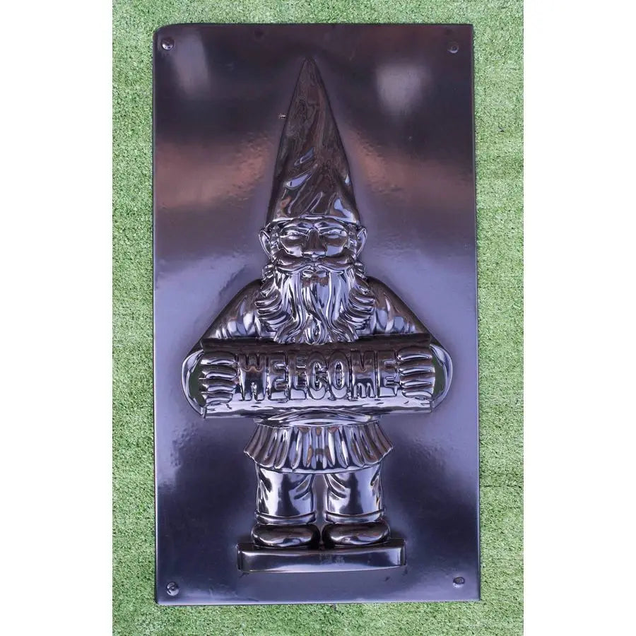 Garden Gnome Welcome Mold for DIY Cement Casting Decor