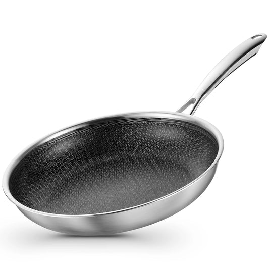 KOCH SYSTEME CS Hybrid Nonstick Stainless Steel Frying Pan
