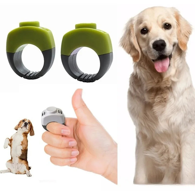 Pet Clicker Ring Training Clicker For Dogs Cats Birds Horses
