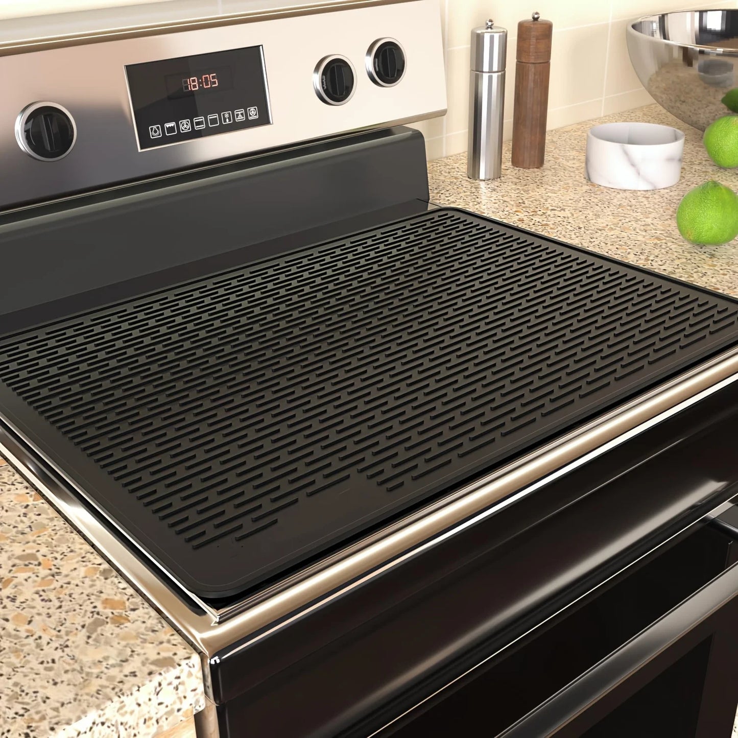 Silicone Stove Top Cover Mat for Glass Cooktops