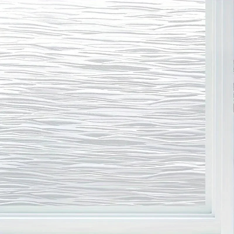 Window Privacy Film Frosted Glass Static Cling PVC For Home
