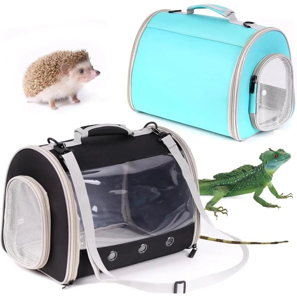 Bearded Dragon Travel Carrier Backpack Space Capsule Bubble Window