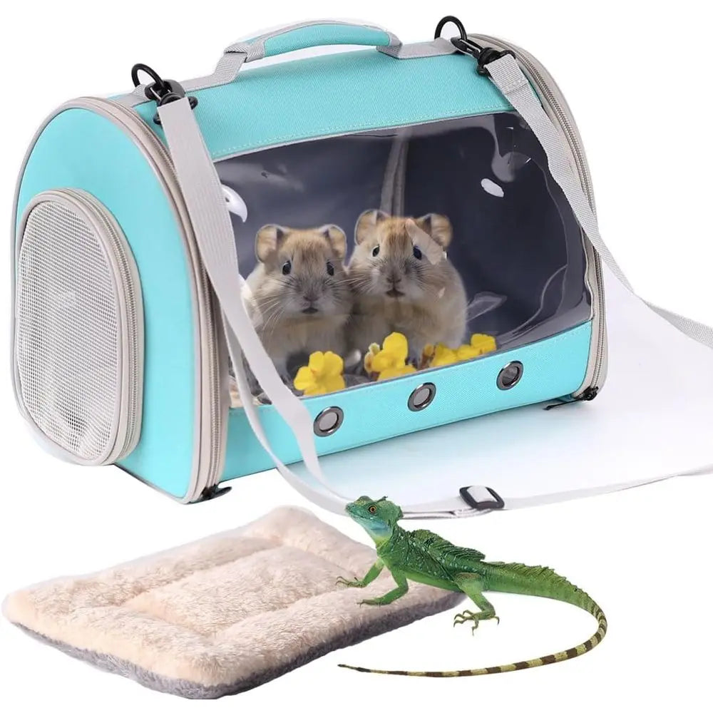 Bearded Dragon Travel Carrier Backpack Space Capsule Bubble Window