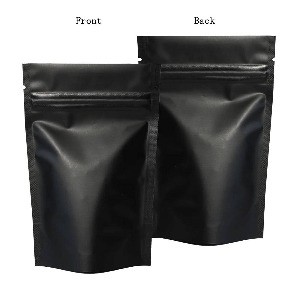 VoluPack Premium Stand Up Mylar Bags With Aluminum Foil Lining Smell Proof