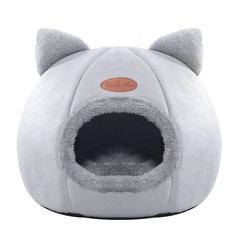 Luxurious Cozy Cat Bed And Pet Cave Nest Indoors Comfort