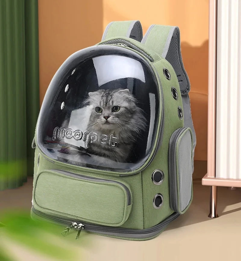 Cat Carrier Bag Outdoor Travel Backpack For Cats Small Dogs