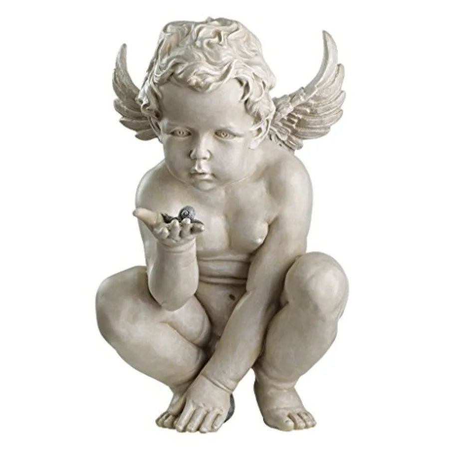 SHXI Cherub Statue for Home Decor Timeless Classic Design