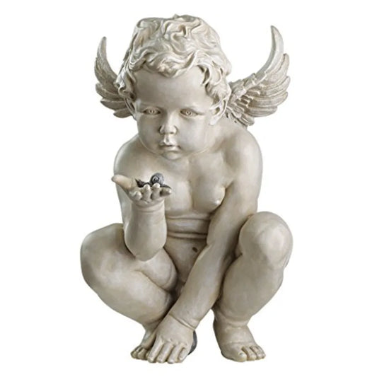 SHXI Cherub Statue for Home Decor Timeless Classic Design
