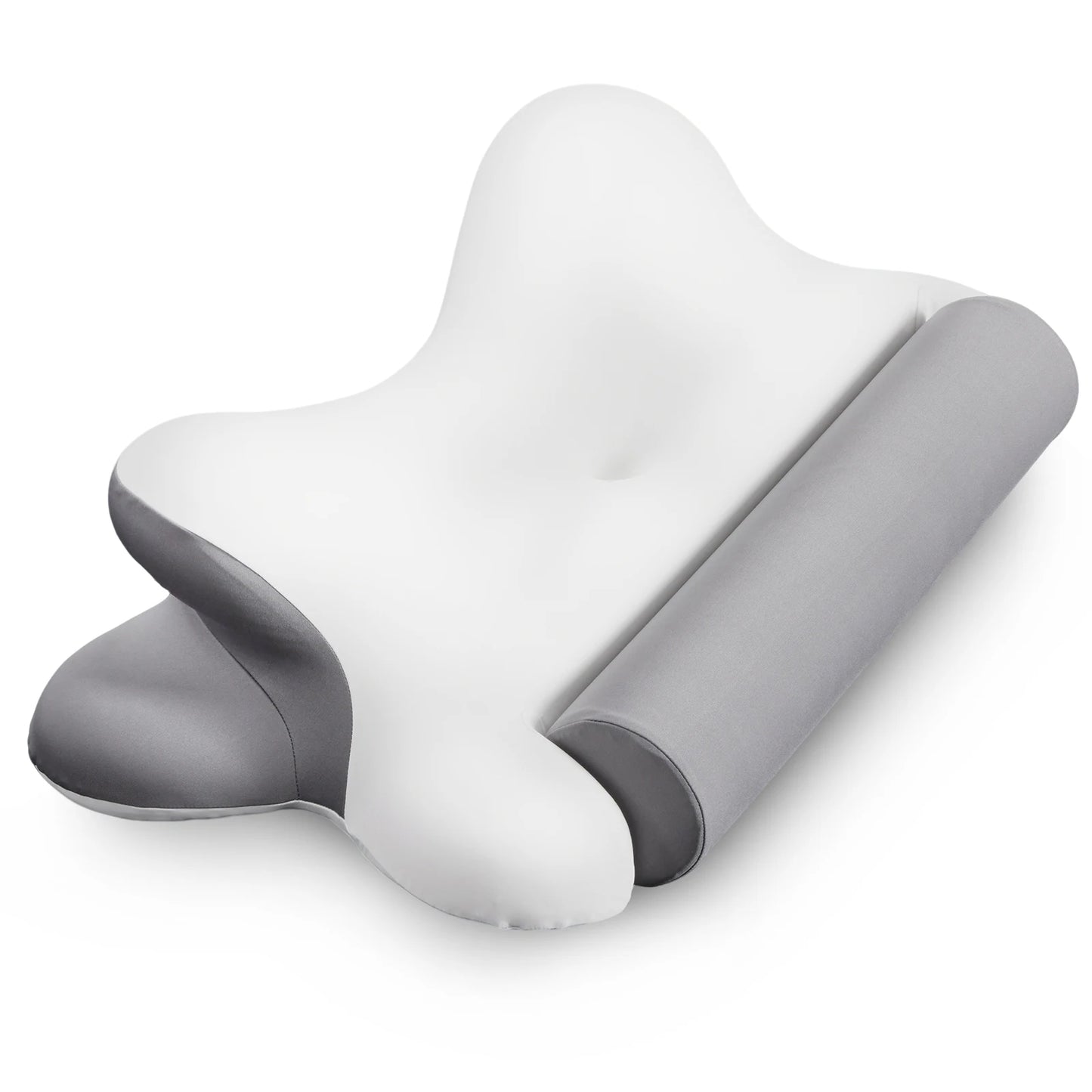 JHK Ergonomic Memory Foam Cervical Neck Pillow With Cooling Pillowcase