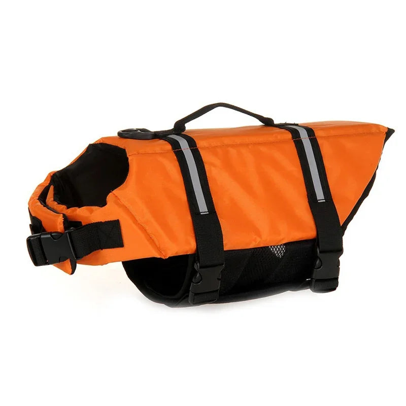 Moonbiffy Dog Life Vest Jacket Reflective Safety Swimming Suit