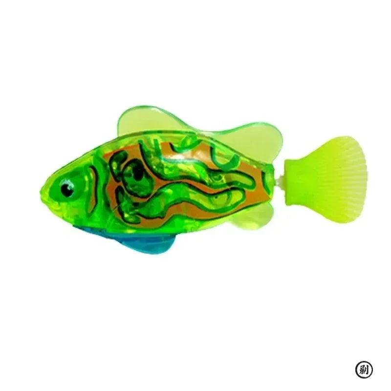 Cat LED Inductive Interactive Swimming Robot Fish Toy