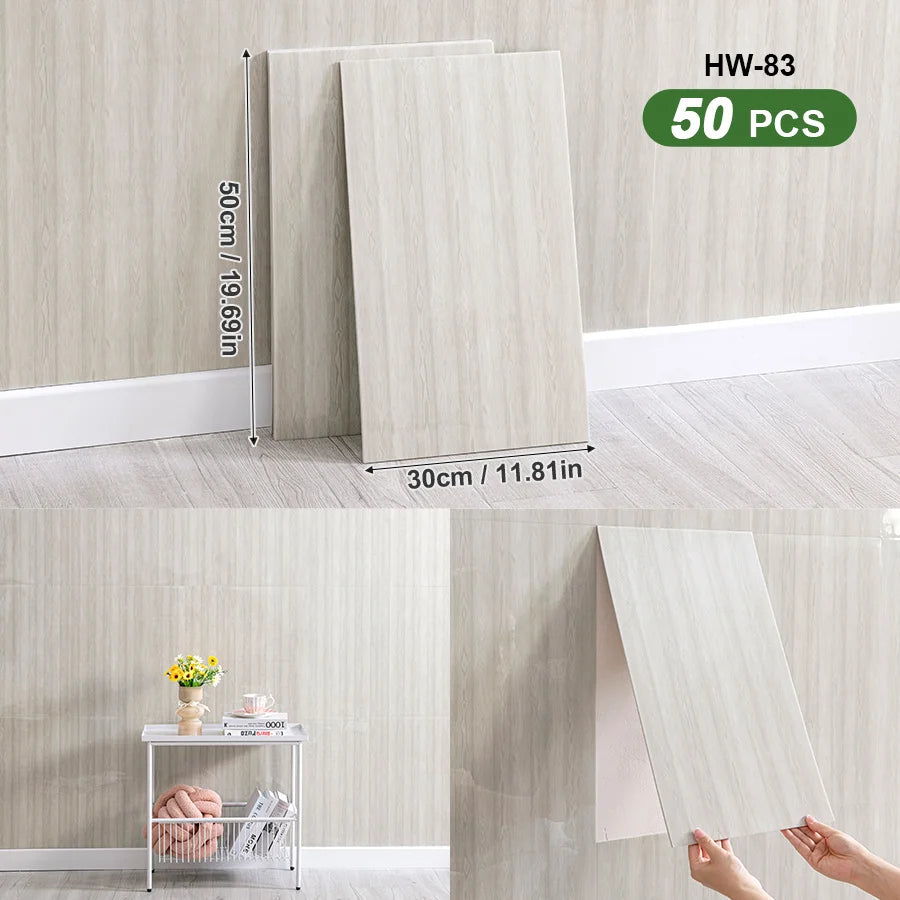 3D Self Adhesive Wall Tiles For Indoor Spaces Decor