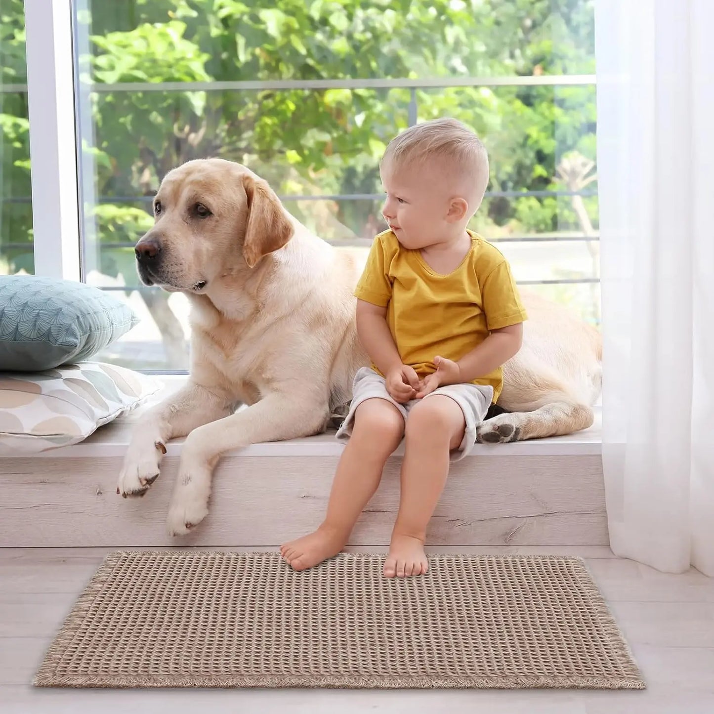 Super Absorbent Non Slip Bath Mat Waffle Design Rug