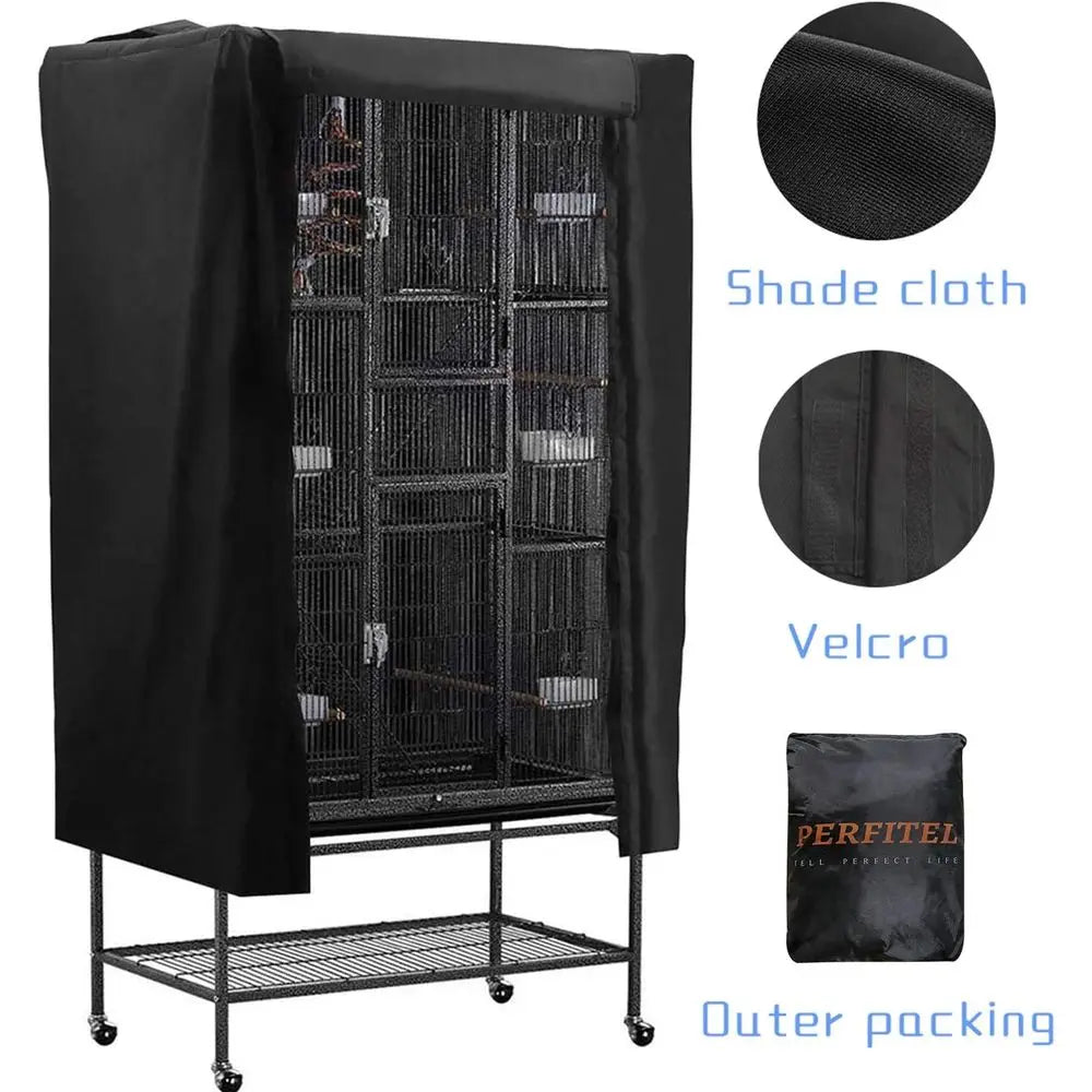 Breathable Washable Bird Cage Cover for Nighttime Use