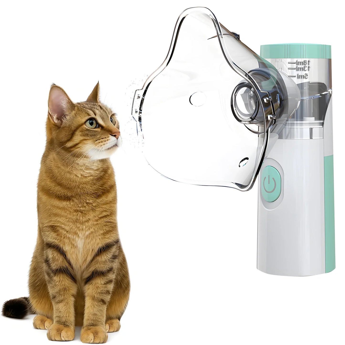 Pet Portable Nebulizer For Animals Silent Inhaler Medical Grade