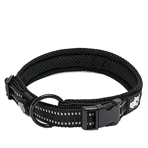Truelove Nylon Adjustable Dog Collar Reflective Padded TLC5011