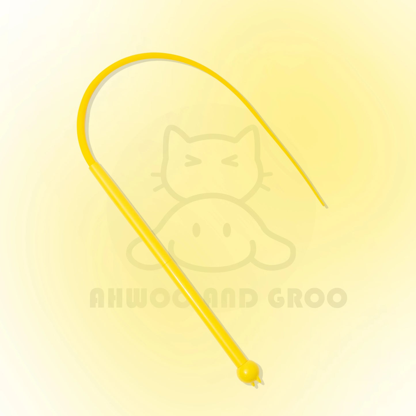 Mouse Tail Cat Toy Teaser With Bell Silicone Long Tail