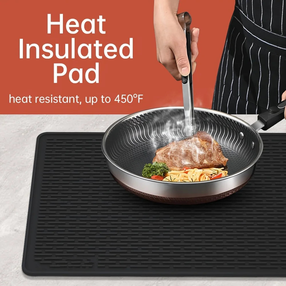 Silicone Stove Top Cover Mat for Glass Cooktops