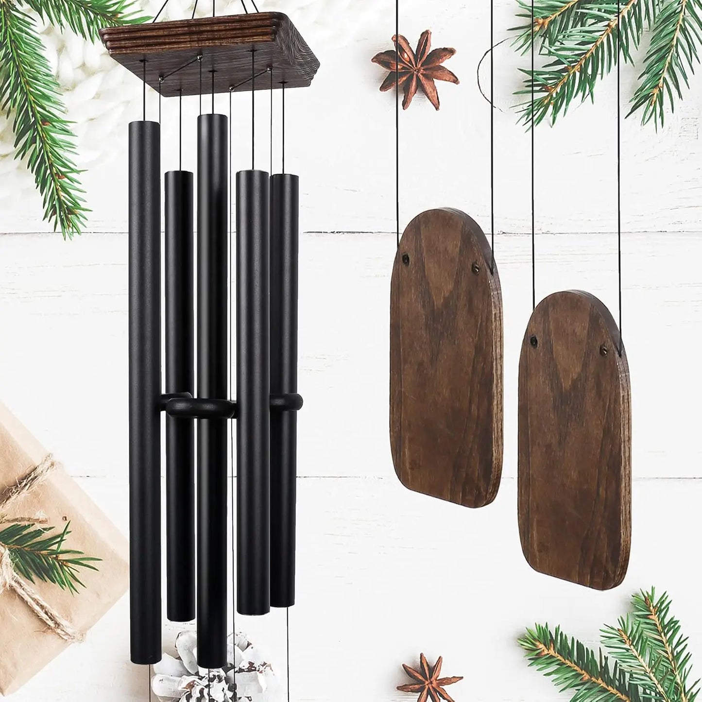 Deep Tone Wind Chimes for Outdoor Garden and Patio Decor