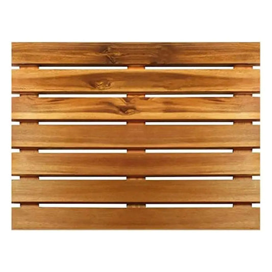 Acacia Wood Bath Mats for Bathroom and Shower Floors