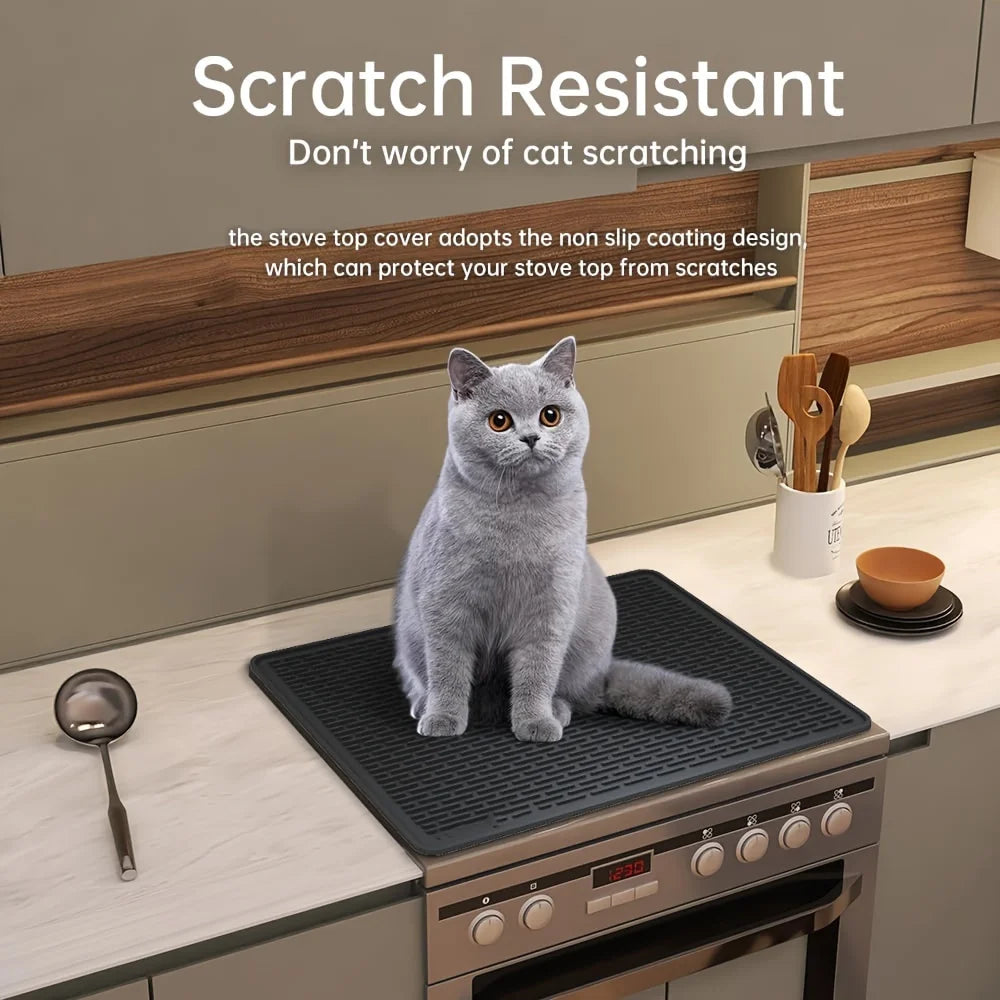 Silicone Stove Top Cover Mat for Glass Cooktops