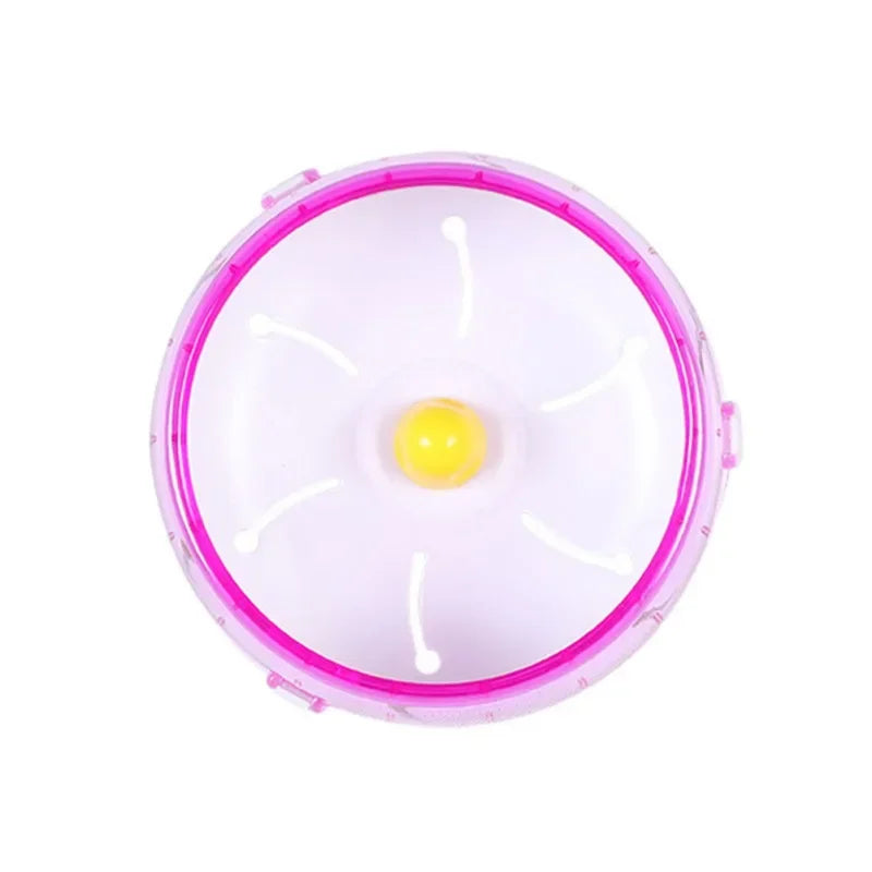 Hamster Running Wheel Exercise Toy, Quiet Spinner For Small Pets