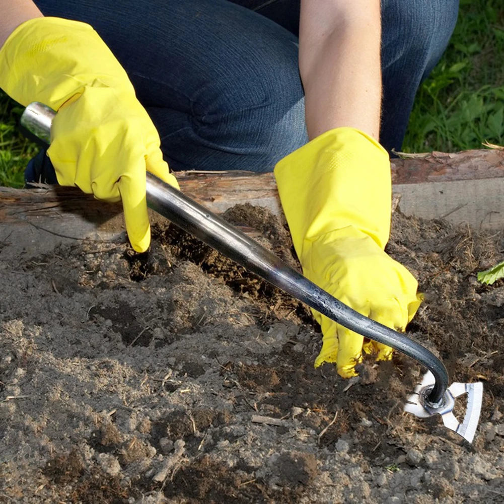 Manganese Steel Garden Weeder And Rake Tool For Weeding