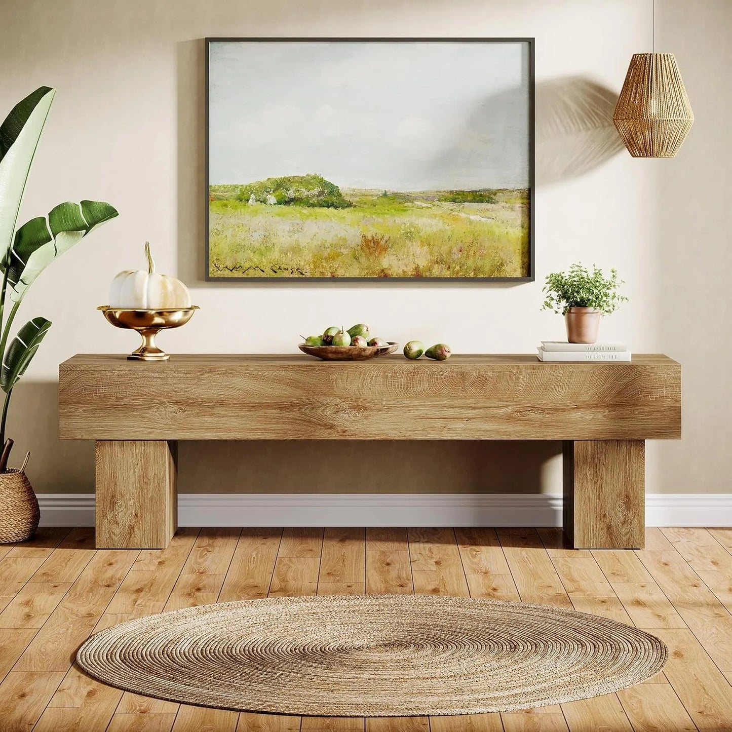 Little Tree Farmhouse TV Stand and Entertainment Center