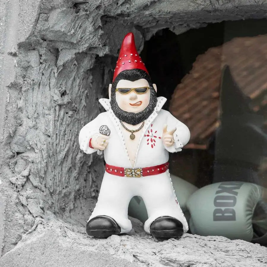 Gnome Garden Statue Outdoor Resin Dwarf Figurine For Patio Decor