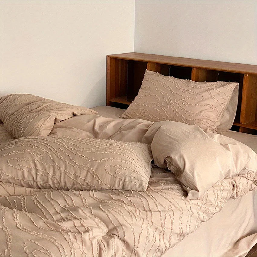 3D Flower Duvet Cover Set With Pillowcases