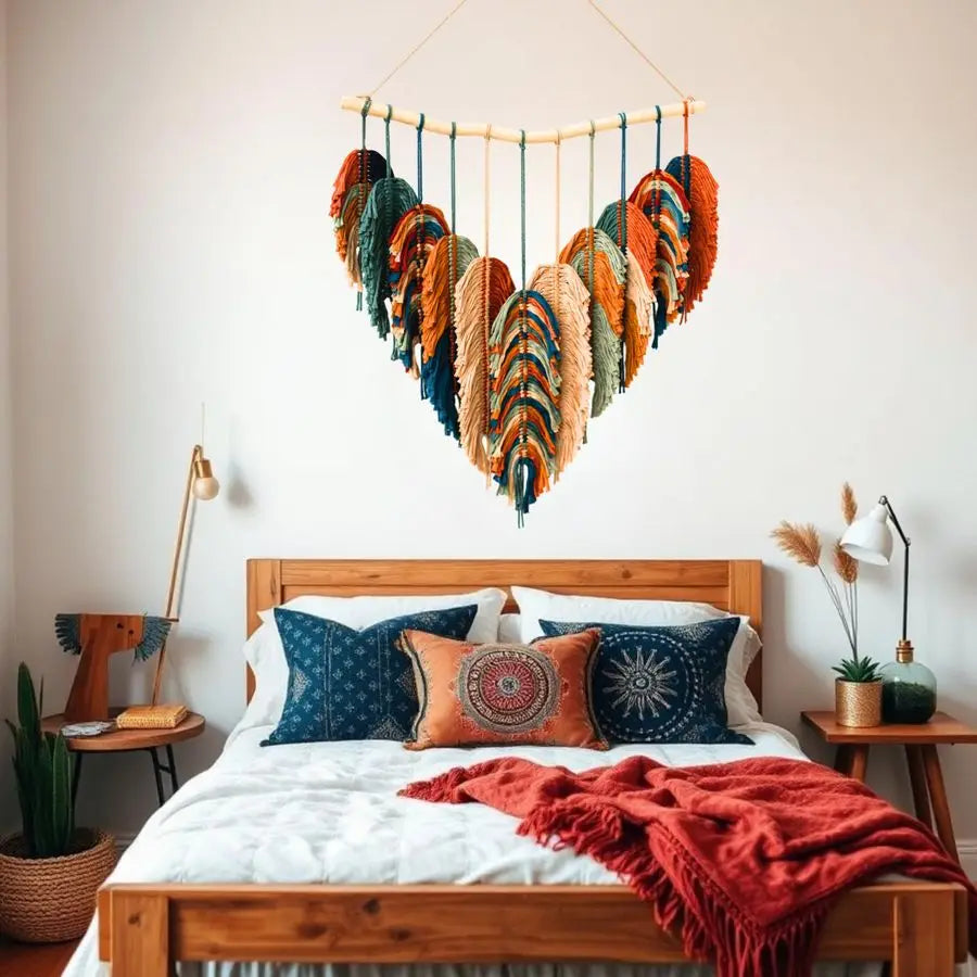 Macrame Wall Hanging Large Boho Decor For Bedroom Oasis