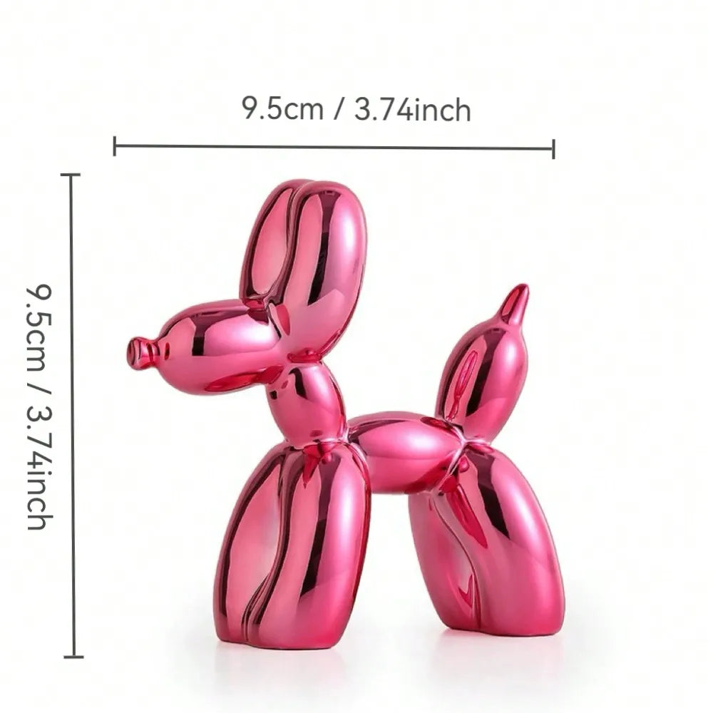 Nordic Balloon Dog Resin Sculpture For Home Decoration