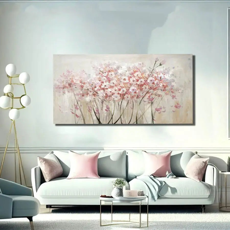 Floral Oil Painting Canvas Art Wall Decor Botanical