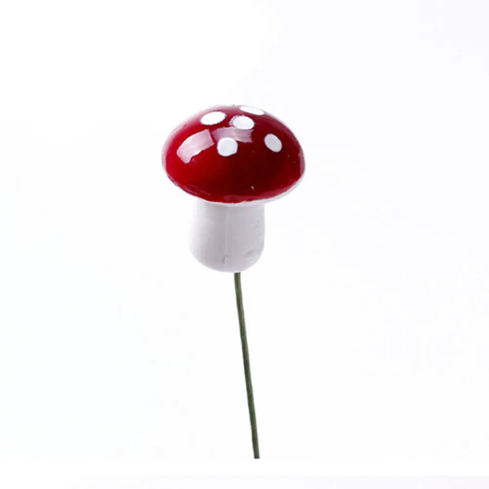 Mushroom Garden Ornaments For DIY Bonsai And Potted Decor