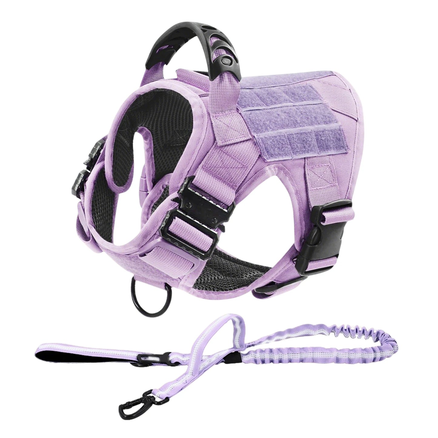 PETRAVEL Military Camouflage Dog Harness For Training And Walking